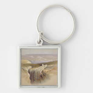 The Dead Sea looking towards Moab, Volume II Keychain