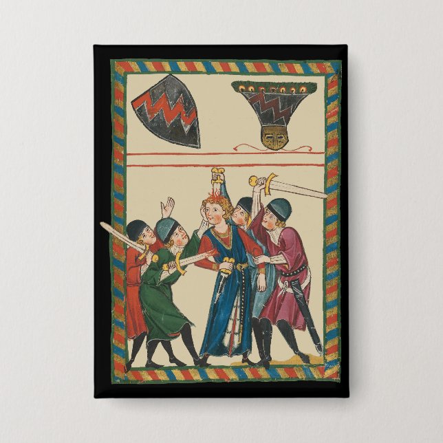 The Death Of Reinmar von Brennenberg Medieval Art (Front)