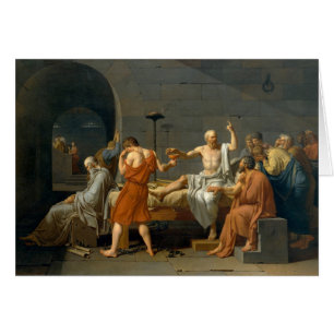 The Death of Socrates by Jacques-Louis David