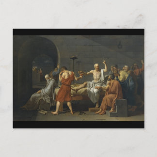 The Death of Socrates Postcard
