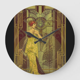 The Decade of Elegance Large Clock