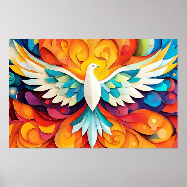 The Decent of the Holy Spirit Poster (Front)