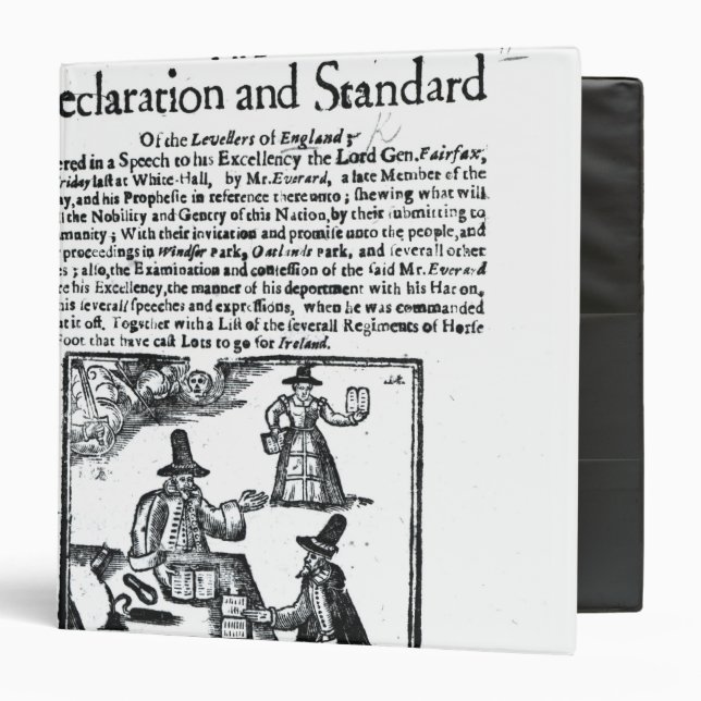The Declaration and Standard of the Levellers Binder (Front/Inside)