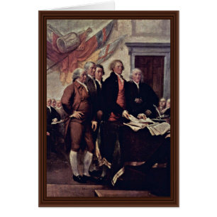 The Declaration Of Independence Detail By Trumbull