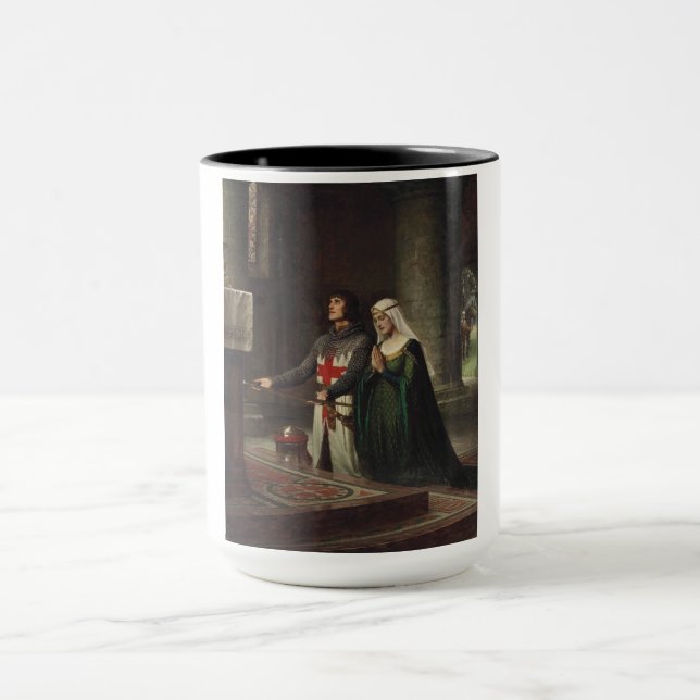 The Dedication (Medieval Knight and His Lady) Mug (Center)