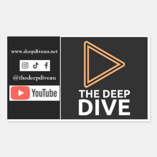 The Deep Dive Podcast Bumper Sticker