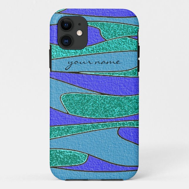 The Deep Ocean Blue Case-Mate iPhone Case (Back)