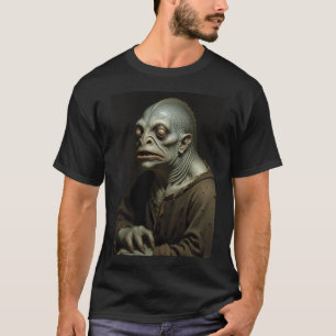 The deep one a Creepy Lovecraftian citizen of Inns T-Shirt