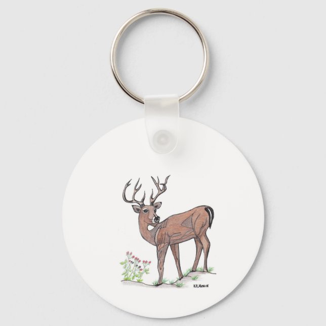 The Deer Keychain (Front)