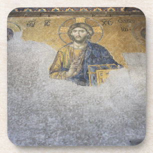The Deesis Mosiac Upper Gallery Hagia Sophia Coaster