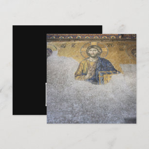 The Deesis Mosiac Upper Gallery Hagia Sophia Invitation