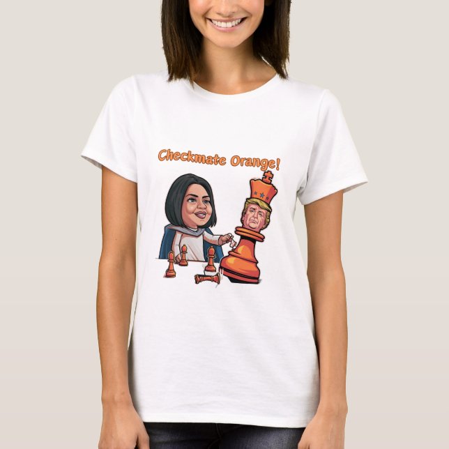 The Defeat Of The Orange King T-Shirt (Front)