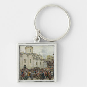 The Defence of the Town, 1918 Keychain