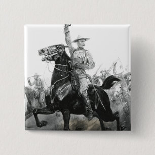 The Defender of Mafeking 2 Inch Square Button