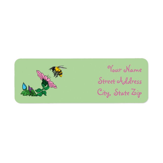The Defender Return Address Label (Front)