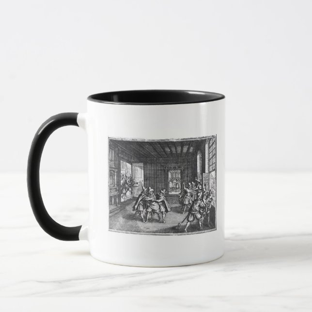 The Defenestration of Prague in 1618 Mug (Left)