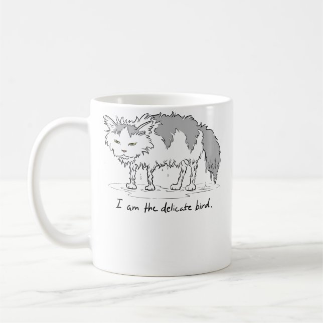 The Delicate Bird Coffee Mug (Left)