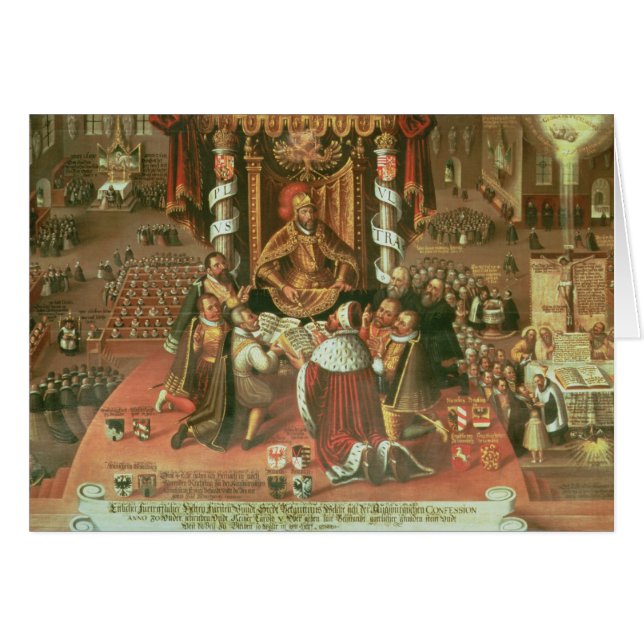 The Delivery of the Augsburg Confession (Front Horizontal)