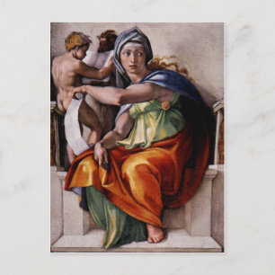 The Delphic Sibyl Postcard