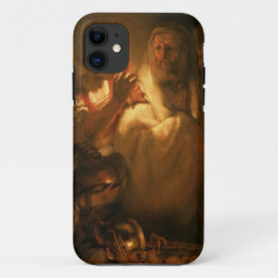 The Denial of St. Peter, 1660 (oil on canvas) iPhone 11 Case
