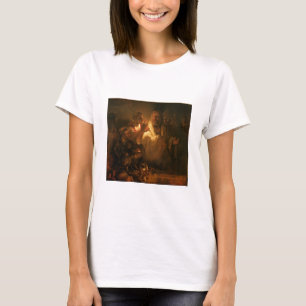 The Denial of St. Peter, 1660 (oil on canvas) T-Shirt