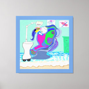 The Dental 🦷 Hygienist  Canvas Print