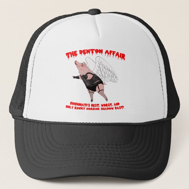 The Denton Affair Logo Trucker Hat (Front)