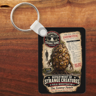 The Department of Strange Things Keychain