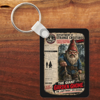 The Department of Strange Things Keychain