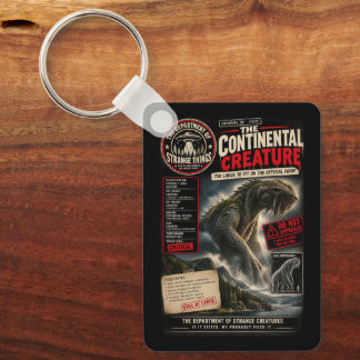 The Department of Strange Things Keychain