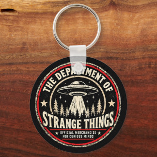 The Department of Strange Things Keychain