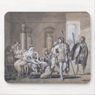 The Departure of Hector, c.1812 Mouse Pad