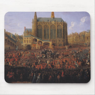 The Departure of Louis XV from Mouse Pad