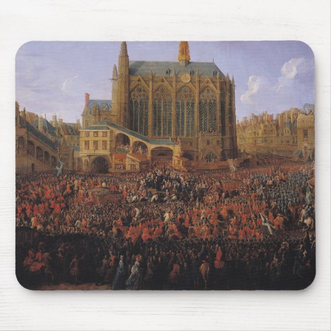 The Departure of Louis XV  from Mouse Pad (Front)