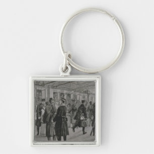 The Deployment of Kiel's Royal Marines Keychain
