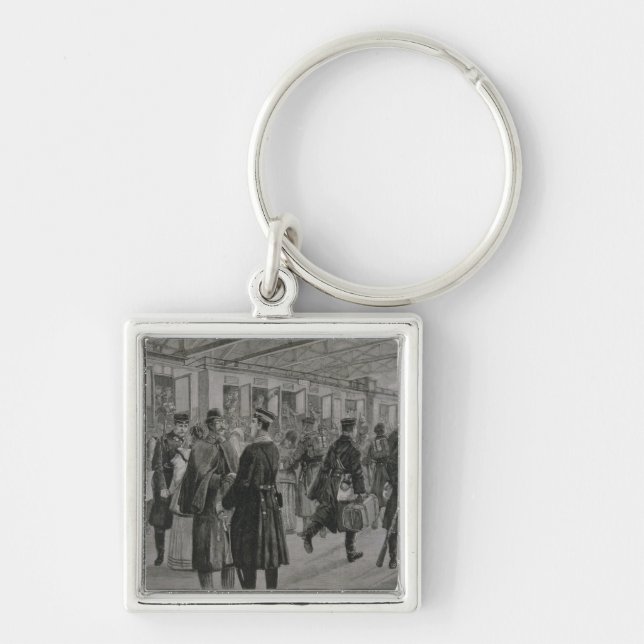 The Deployment of Kiel's Royal Marines Keychain (Front)