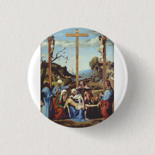 The Deposition of Jesus Christ 1 Inch Round Button