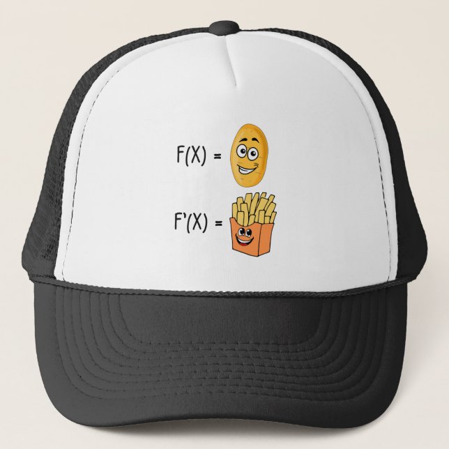 The derivative of a potato trucker hat (Front)