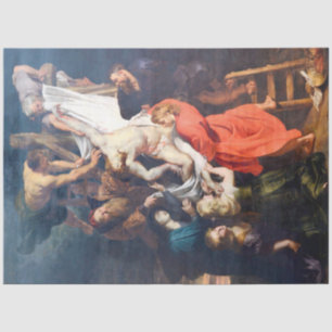 The Descent from the Cross, Rubens Tissue Paper