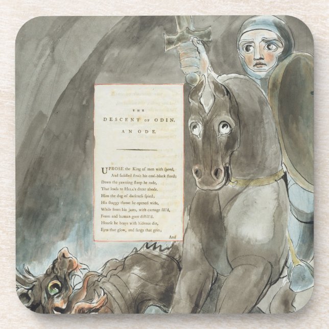 The Descent of Odin, An Ode, from 'The Poems of Th Coaster (Front)