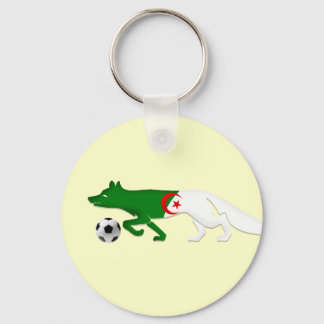The Desert fox Algeria flag Le Fennec soccer gifts Keychain