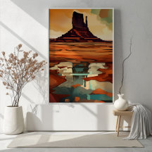 The Desert unframed