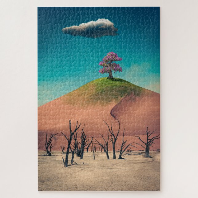 The Desert's Blossom Jigsaw Puzzle (Vertical)