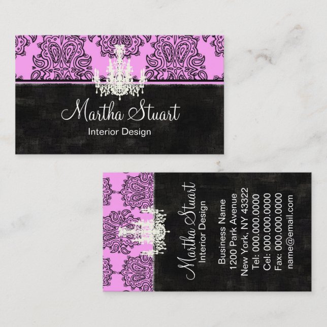 The Design - Business Card (Front/Back)