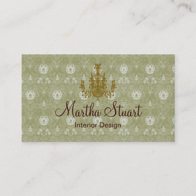 The Design ~ Business Card (Front)
