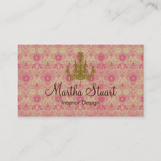 The Design ~ Business Card (Front)