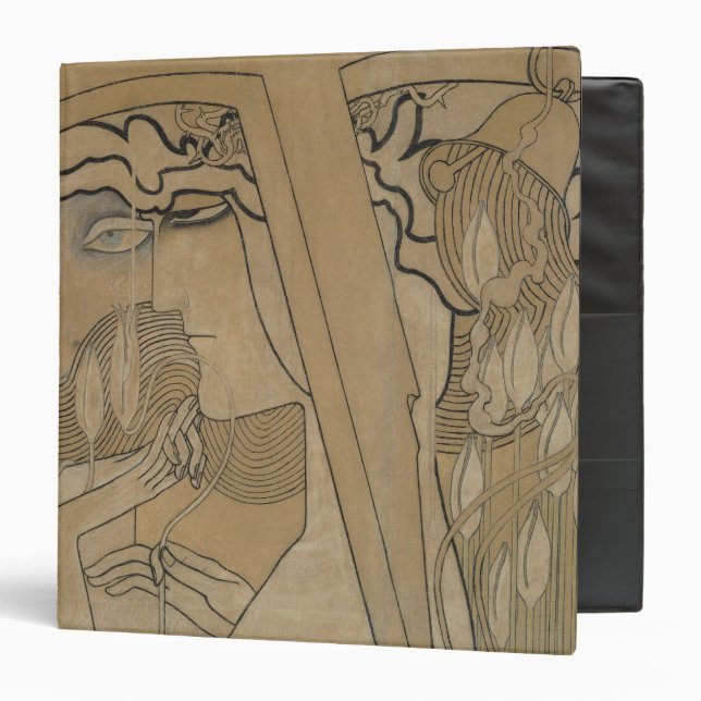 The Desire and the Satisfaction, 1893 Binder (Front/Inside)