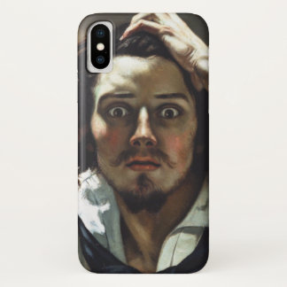The Desperate Man by Gustave Courbet iPhone X Case
