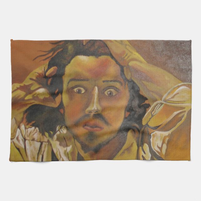 The Desperate Man Kitchen Towel (Horizontal)