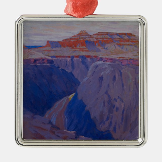 The Destroyer, c.1911-13 (oil on canvas) Metal Ornament (Front)